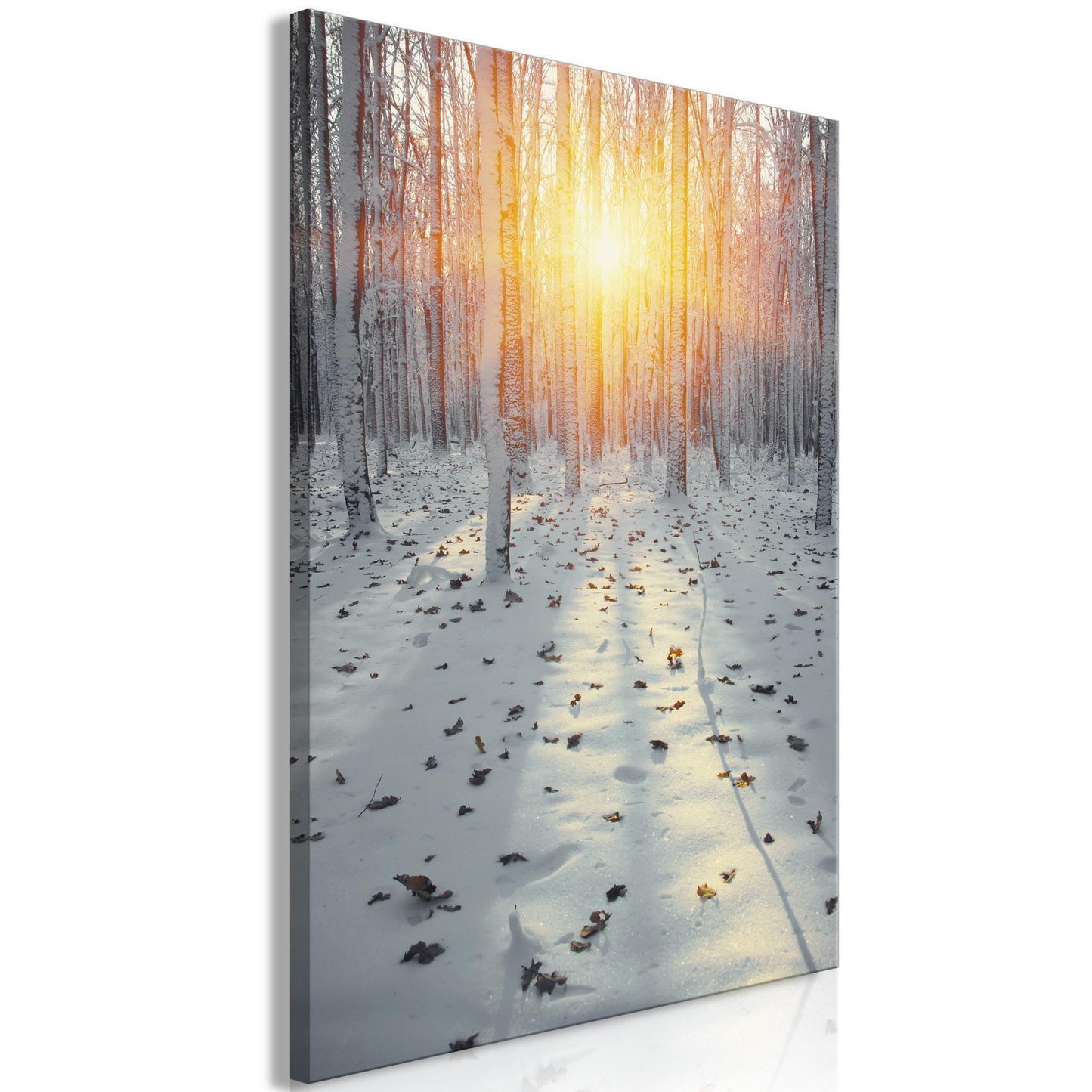 Painting - Winter Afternoon (1 Part) Vertical