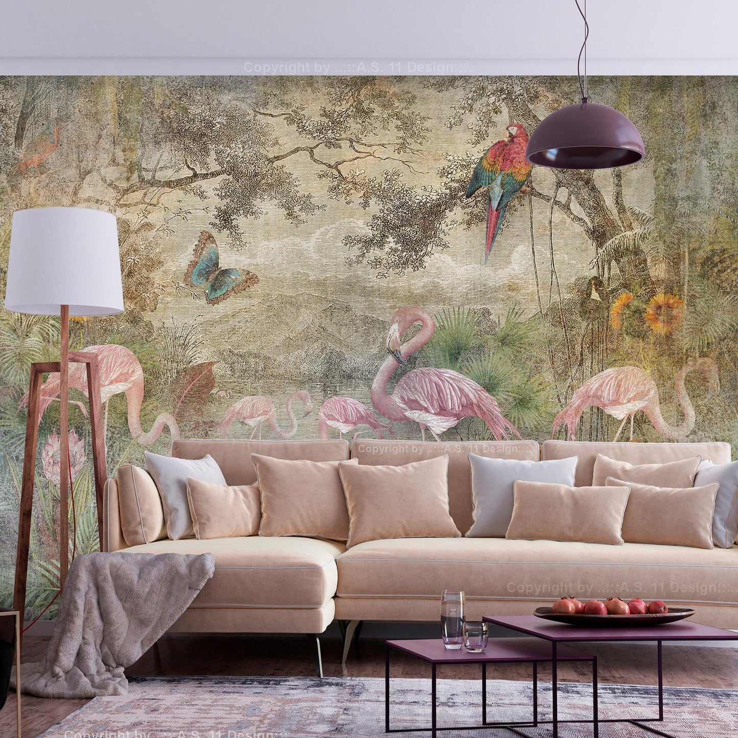 Wall Mural - Wild Fauna and Flora