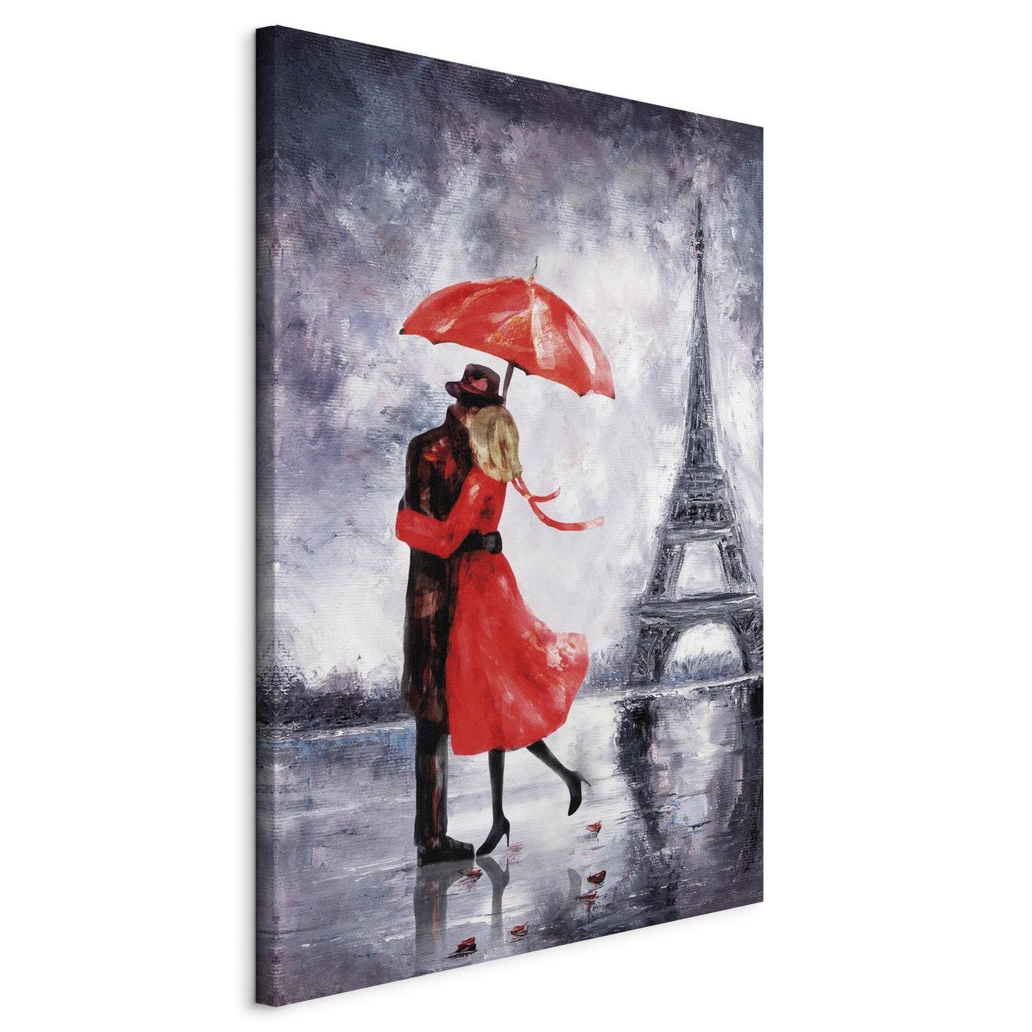 Painting - Love in Paris