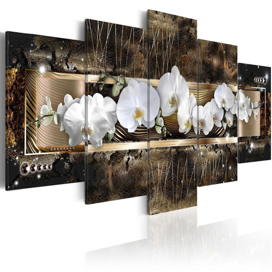 Schilderij - The dream of a orchids