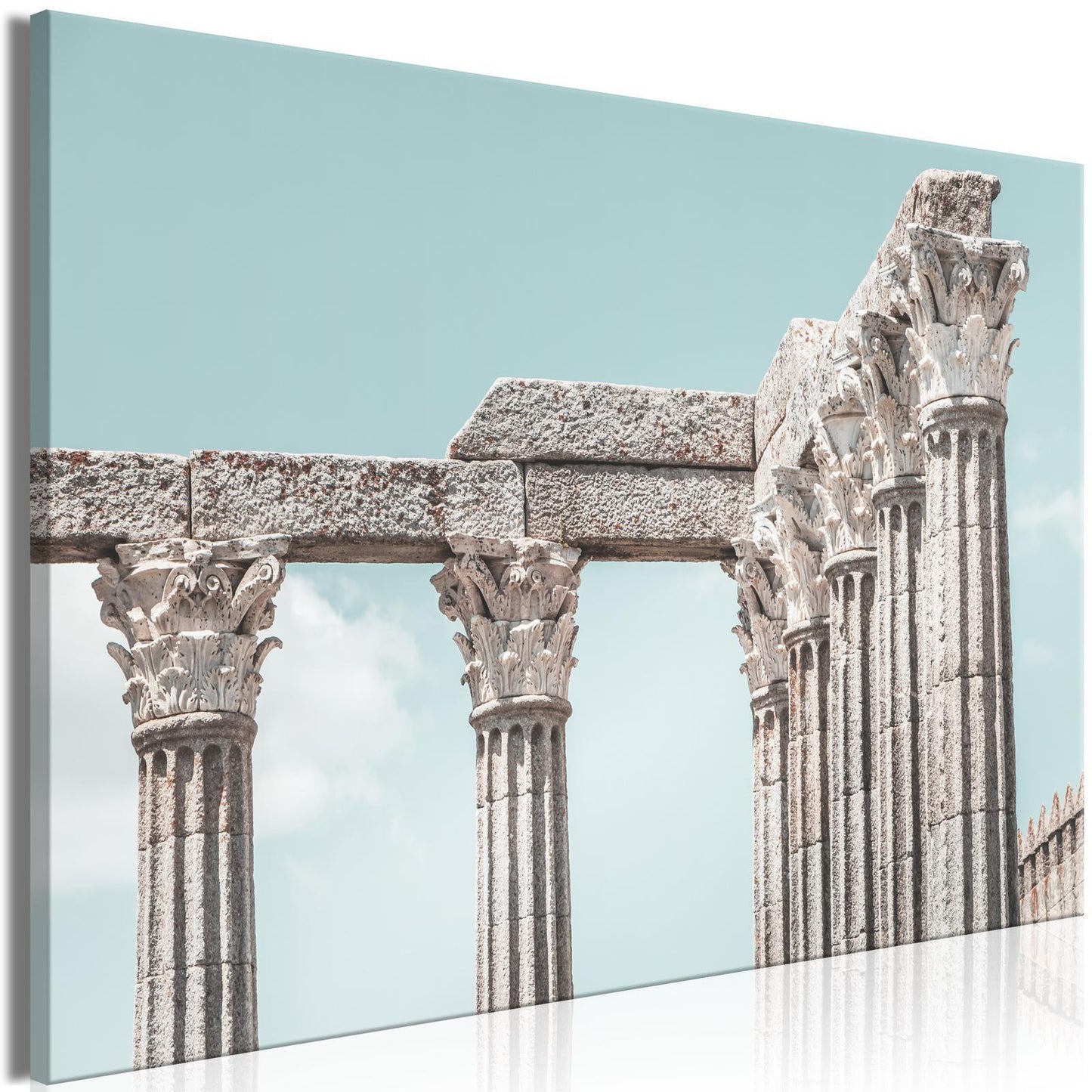 Schilderij - Pillars of History (1 Part) Wide