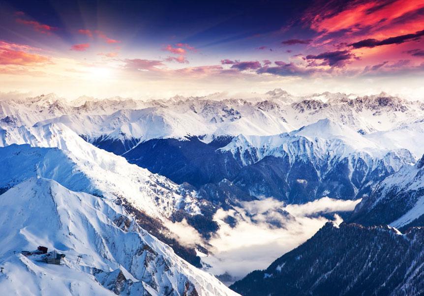 Photo Wallpaper - Magnificent Alps