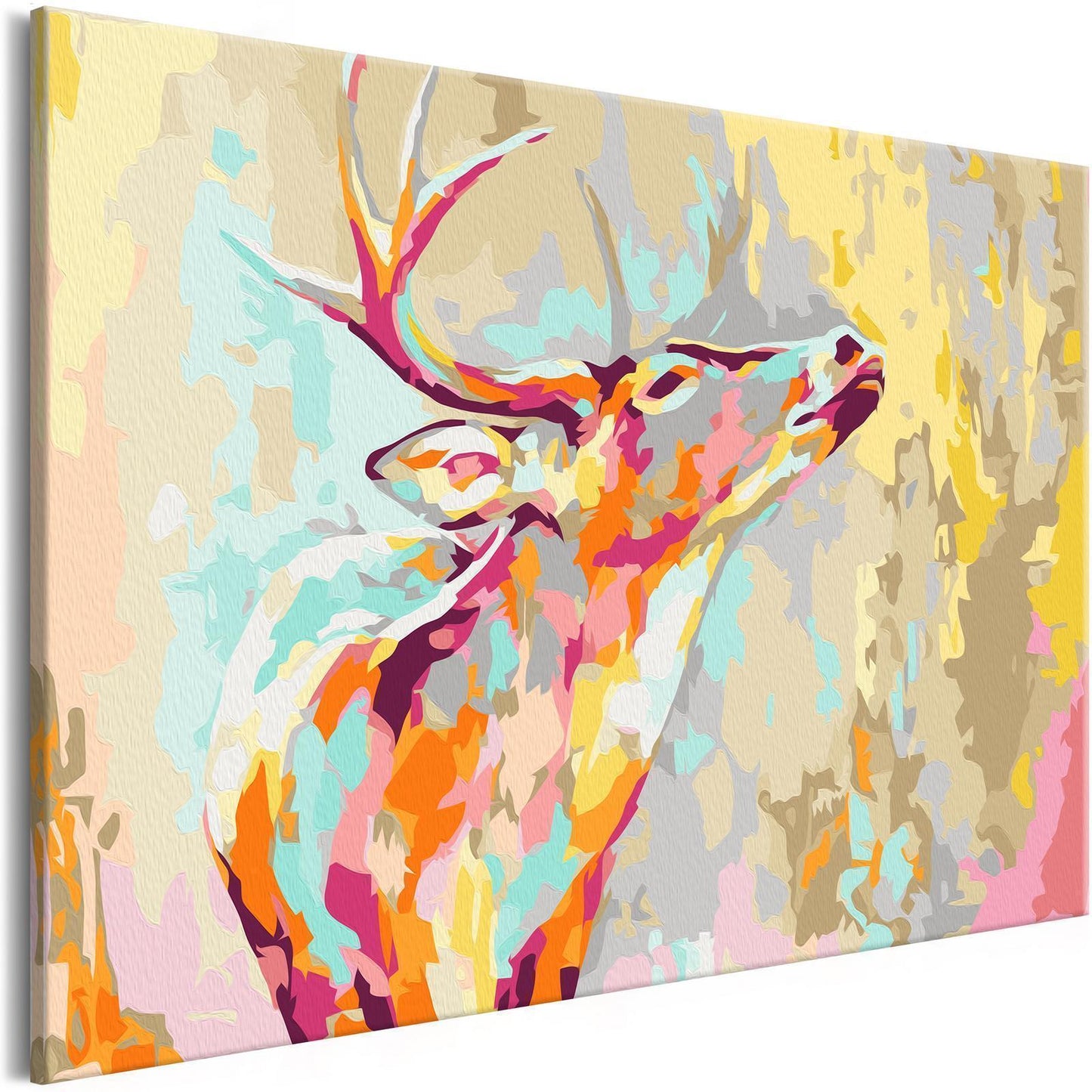 DIY Canvas Painting - Proud Deer 