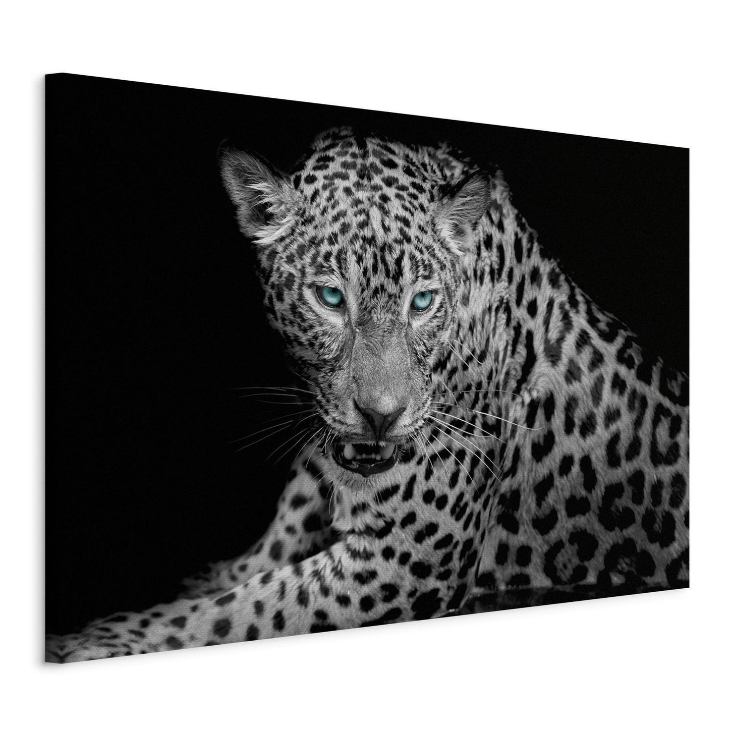 Painting - Leopard Portrait (1 Part) Wide
