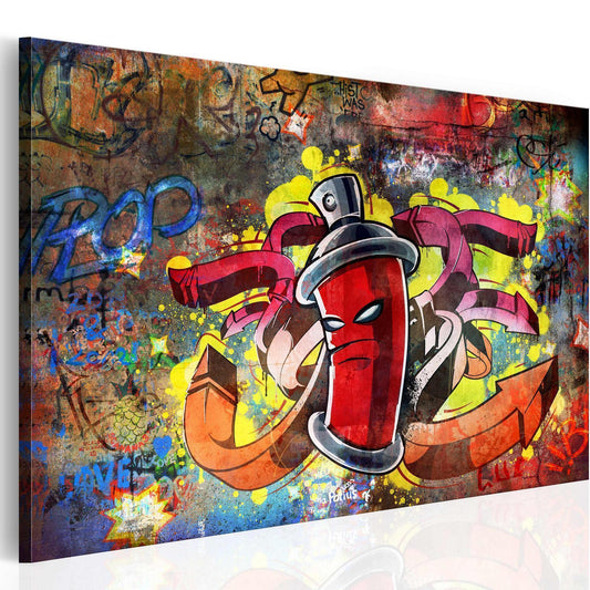 Schilderij - Graffiti master