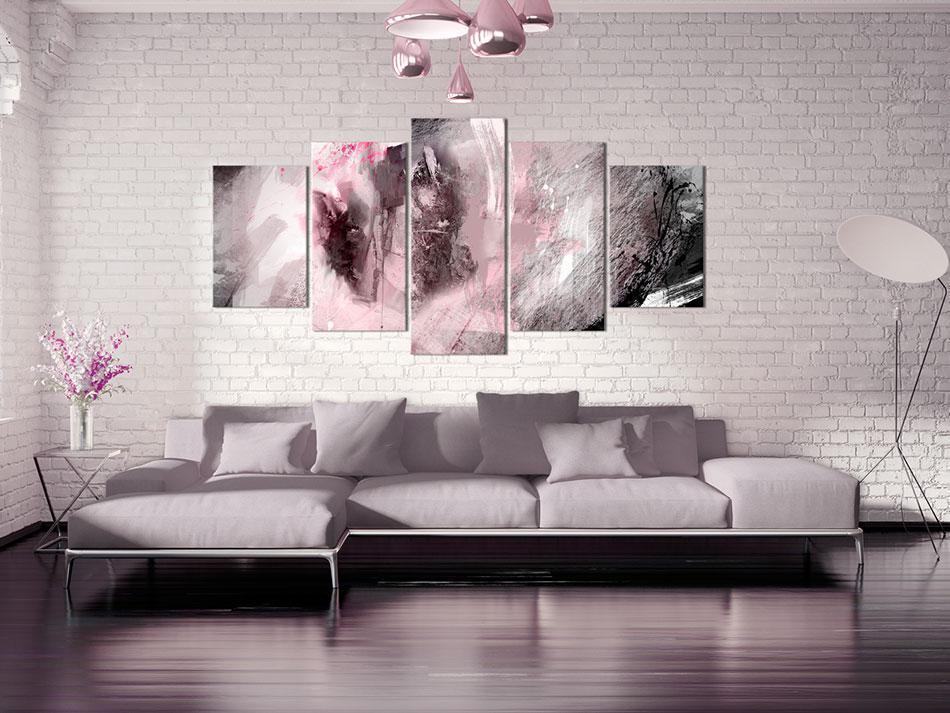 Schilderij - Pink Depth
