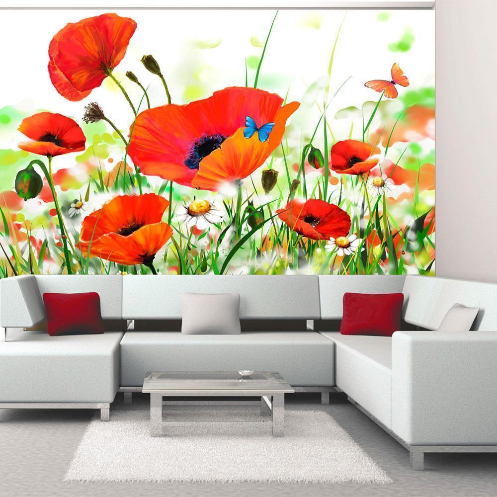 Photo Wallpaper - Country poppies