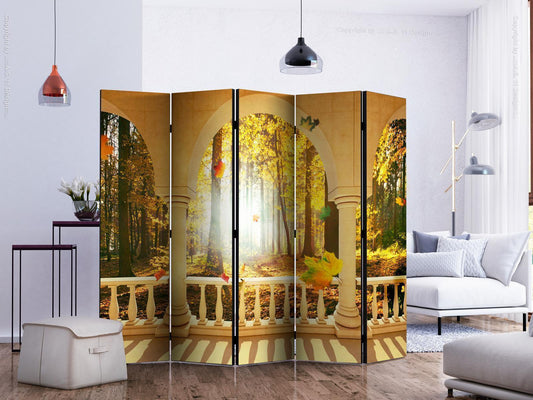 Folding Screen - Dream About Autumnal Forest II [Room Dividers] 