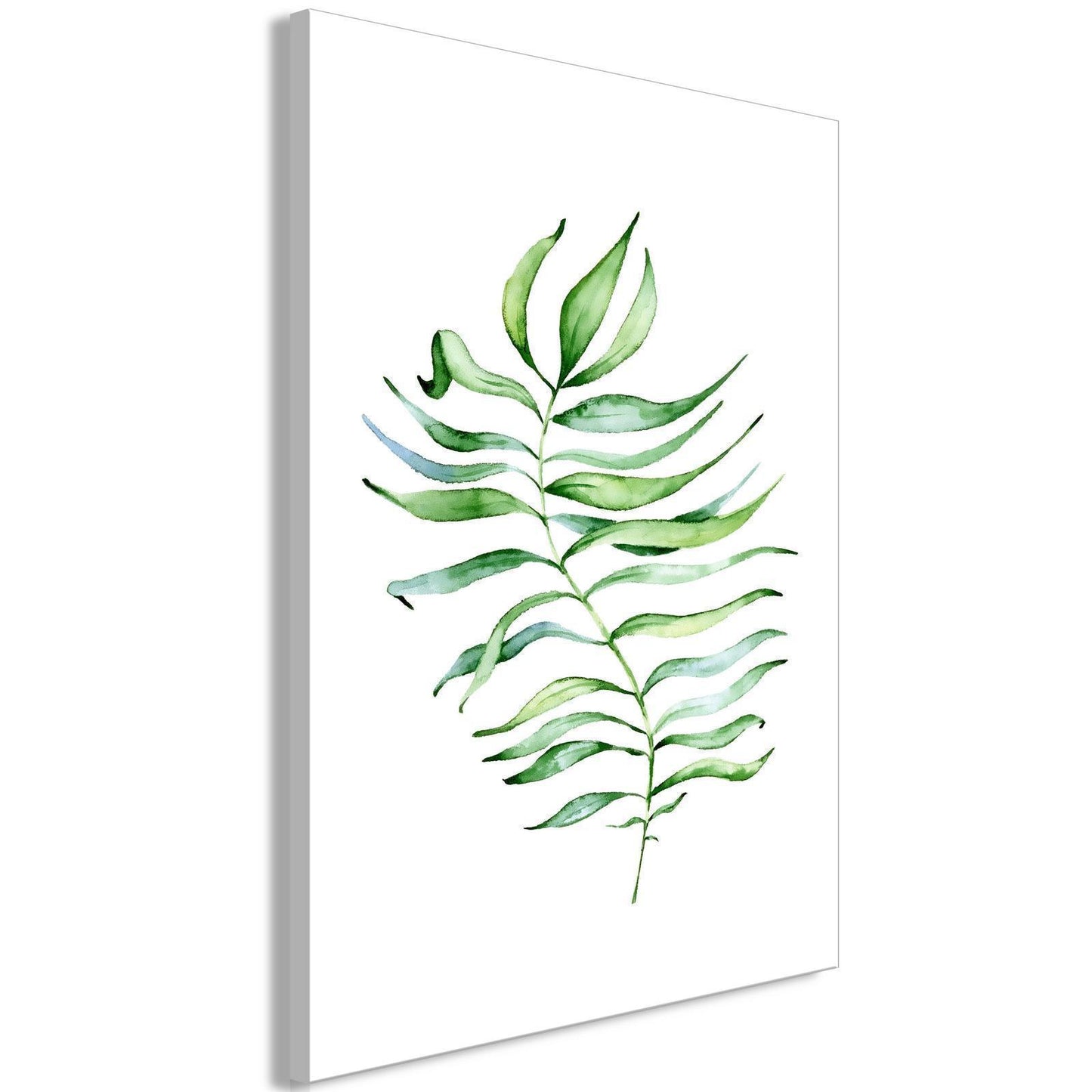 Schilderij - Dancing Leaf (1 Part) Vertical