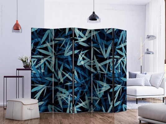 Folding Screen - Wild Nature at Night II [Room Dividers] 