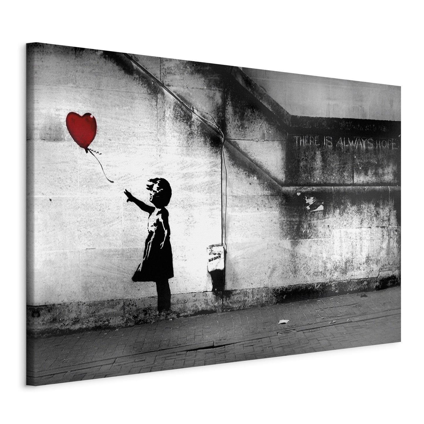 Schilderij - hope (Banksy)