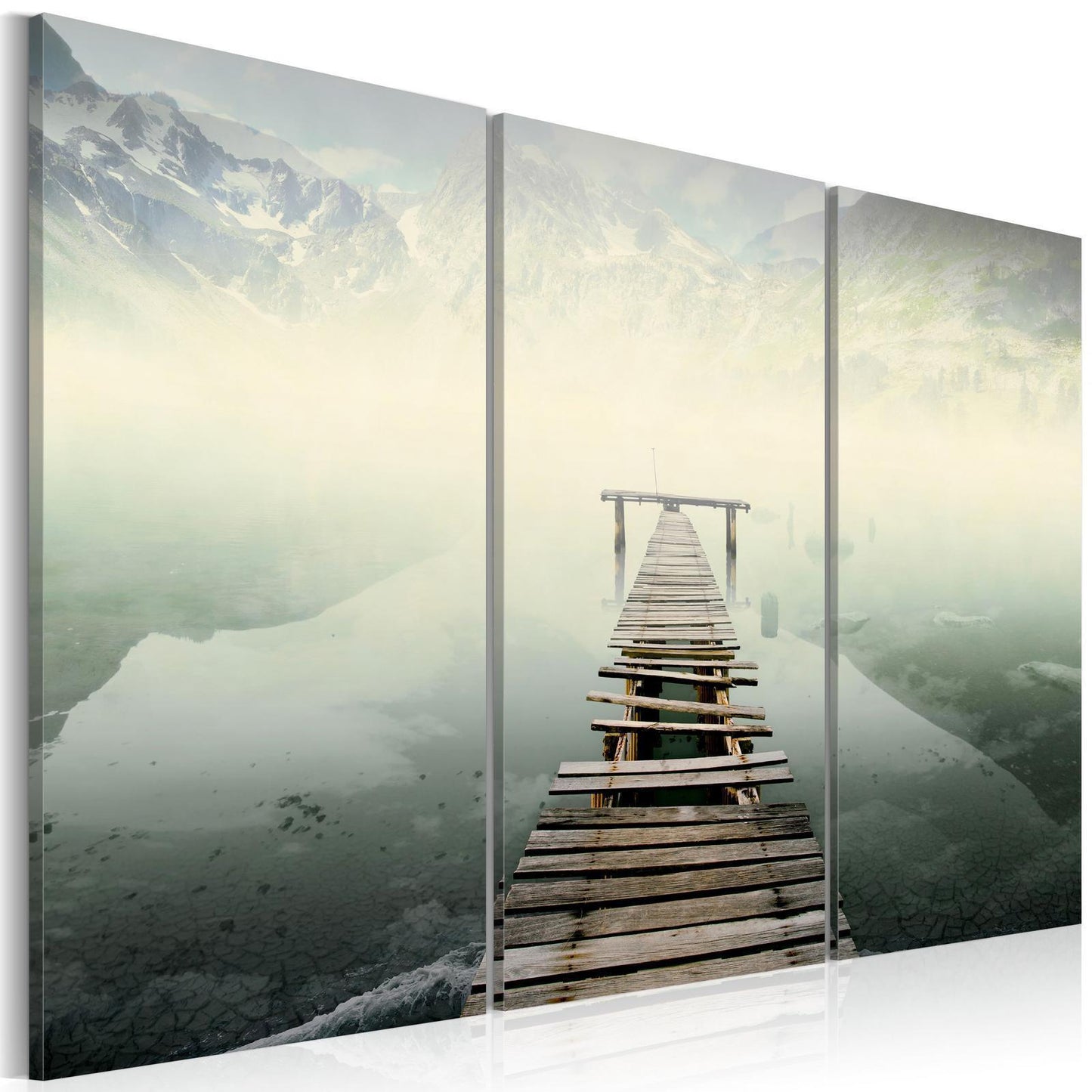 Painting - Point of no return - triptych