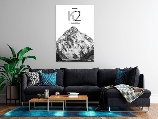 Malerei - K2 (1 Teil) Vertikal
