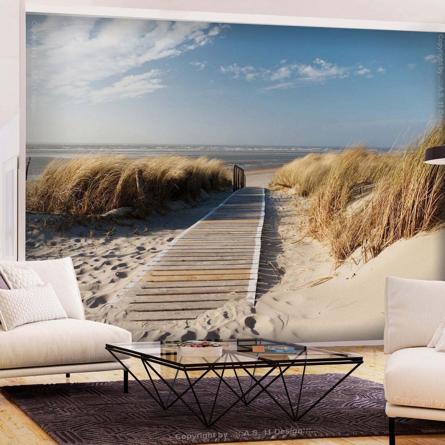 Self-adhesive photo wallpaper - Lonely Beach