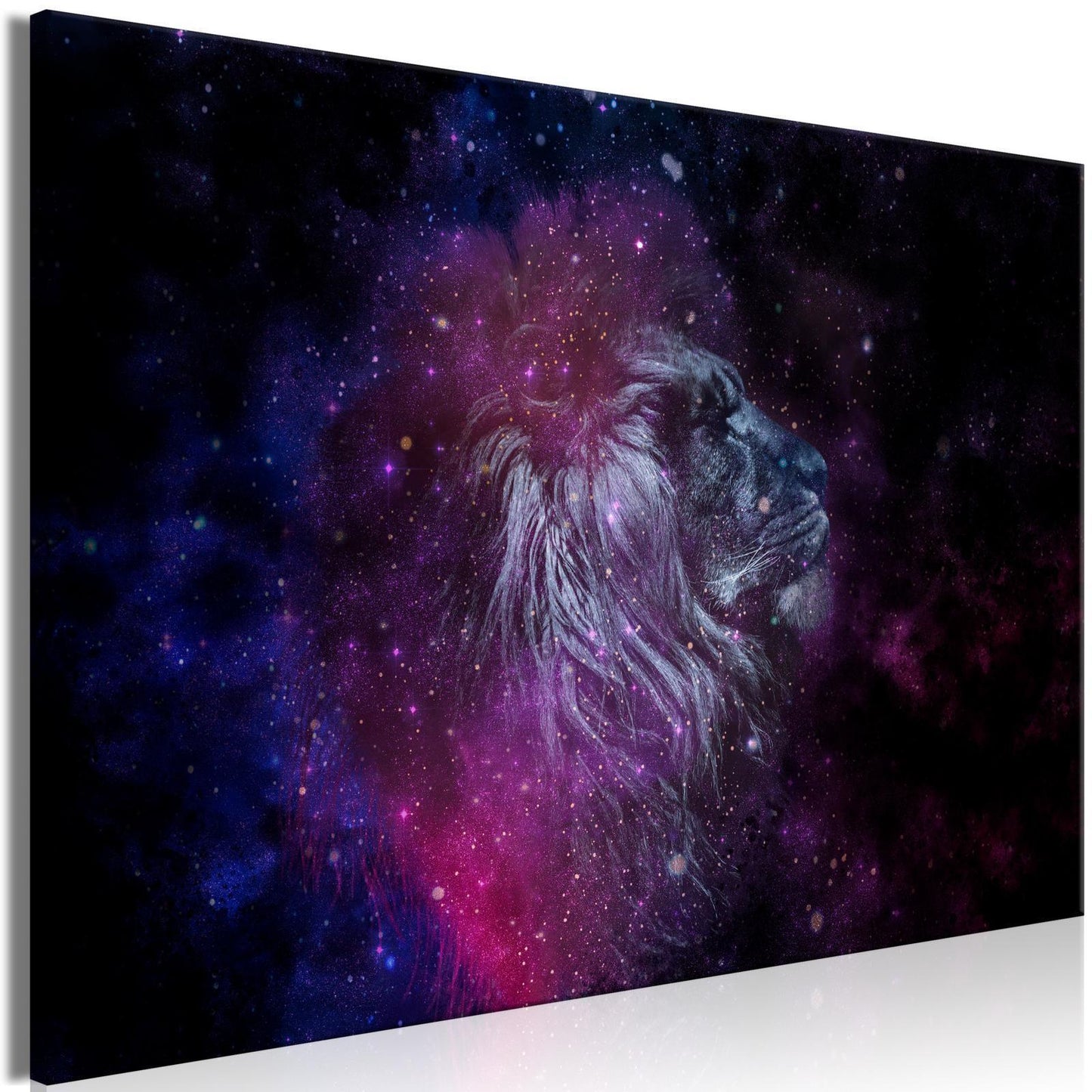 Painting - Cosmic Lion (1 Part) Wide