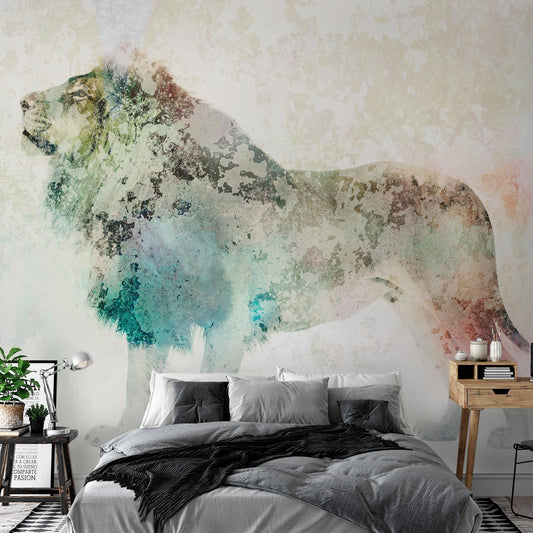 Wall Mural - Colorful King