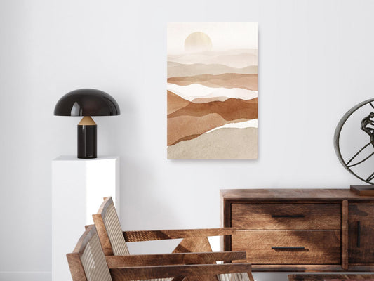 Painting - Desert Lightness (1 Part) Vertical