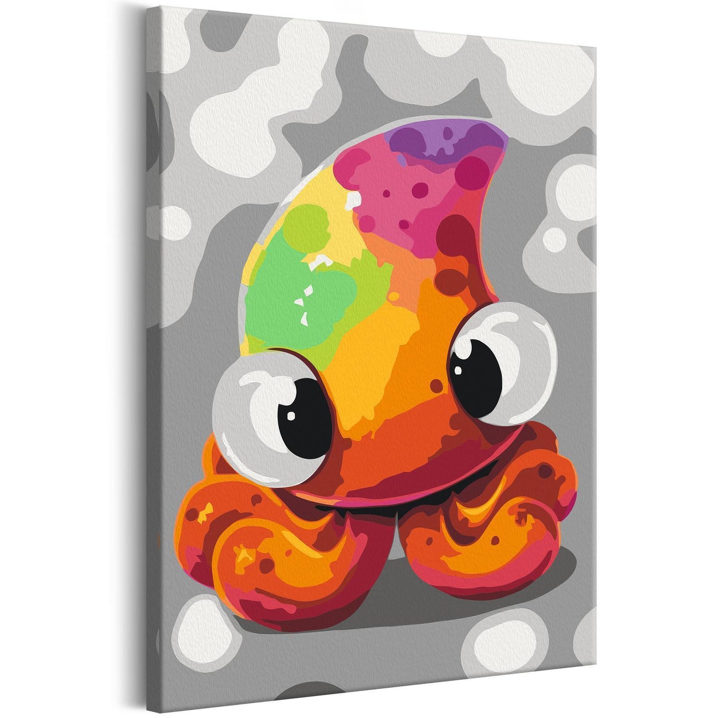 DIY Canvas Painting - Funny Octopus 
