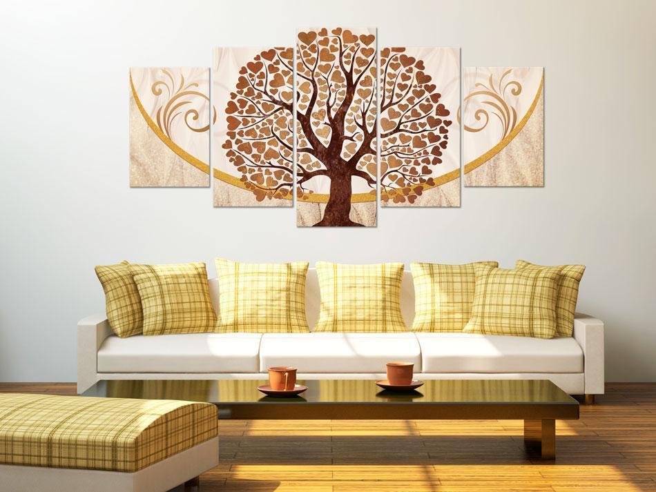 Painting - The Golden Tree of Love
