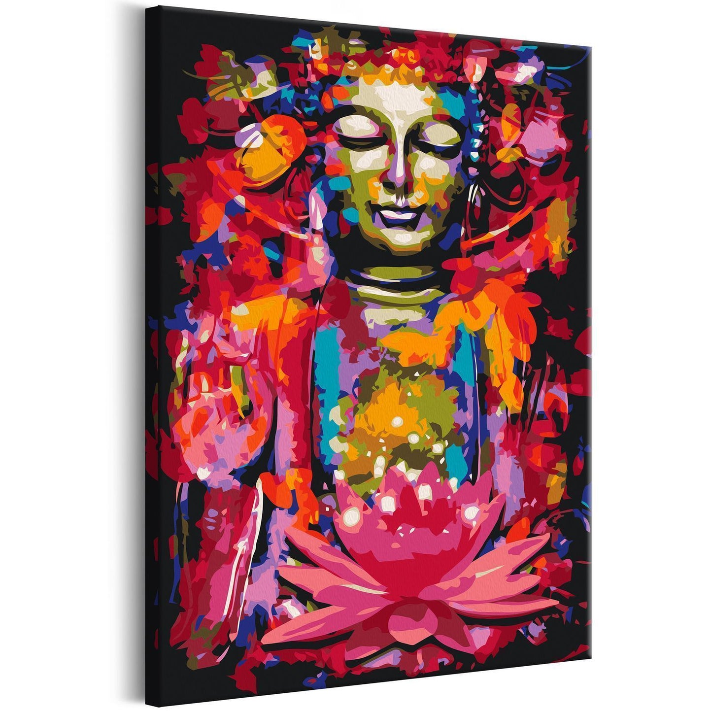 DIY Canvas Painting - Feng Shui Buddha 