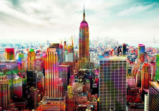 Fototapete - Farben von New York City