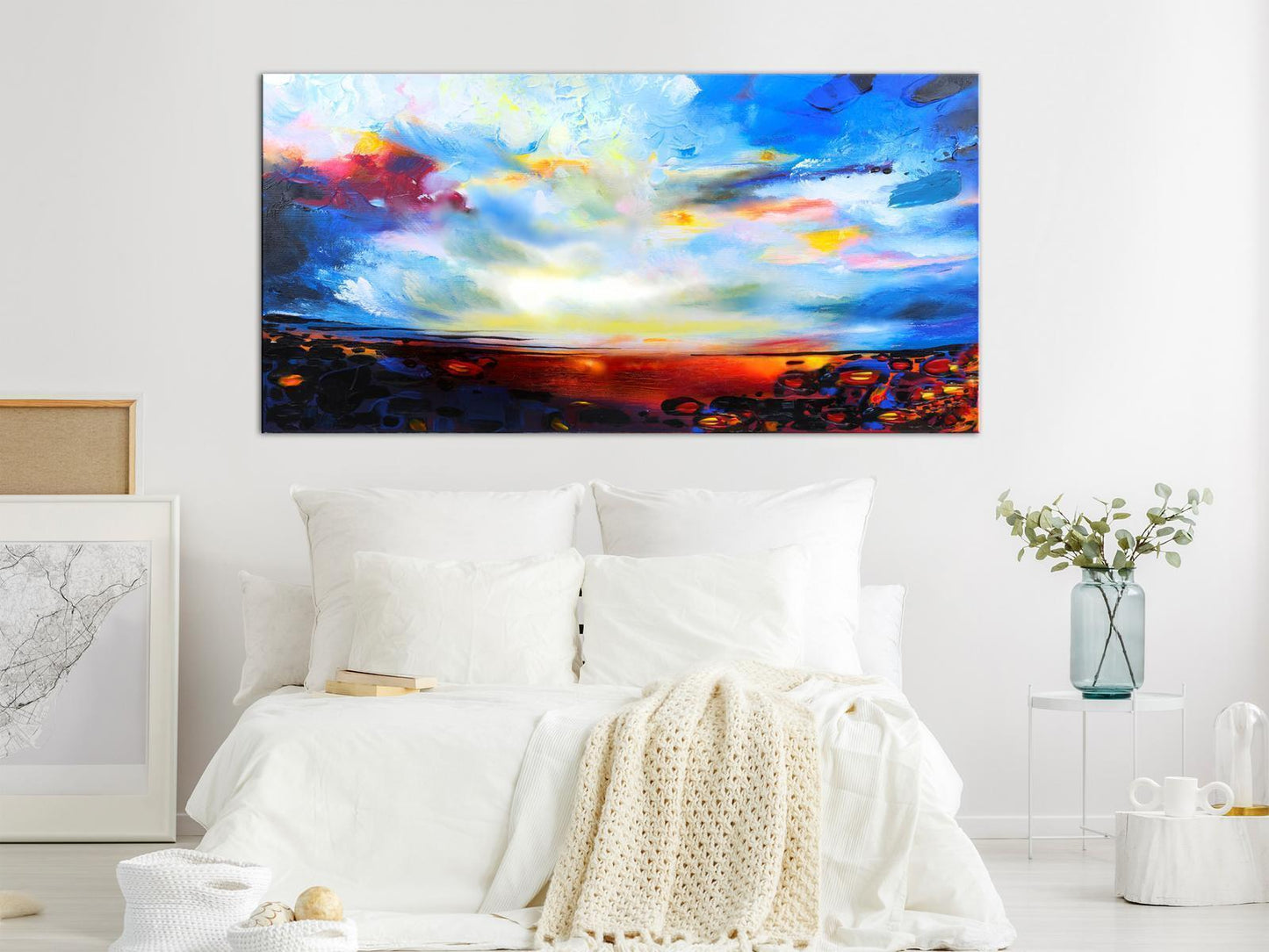 Painting - Colorful Sky (1 Part) Wide