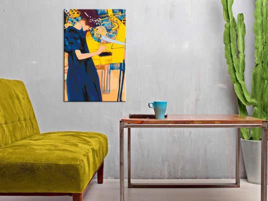 DIY-Malerei auf Leinwand - Gustav Klimt: Musik 