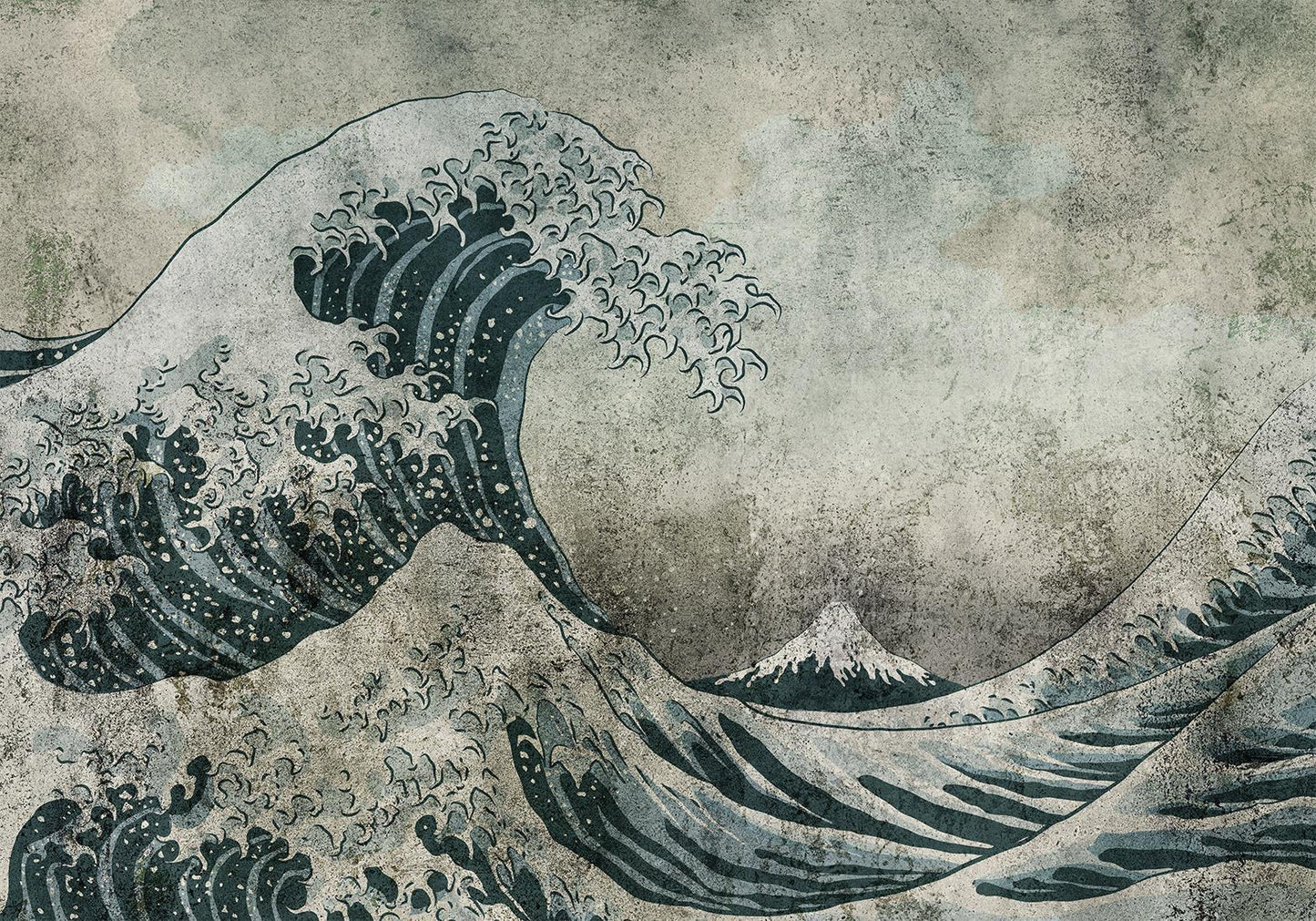 Fotobehang - Power of the Big Wave