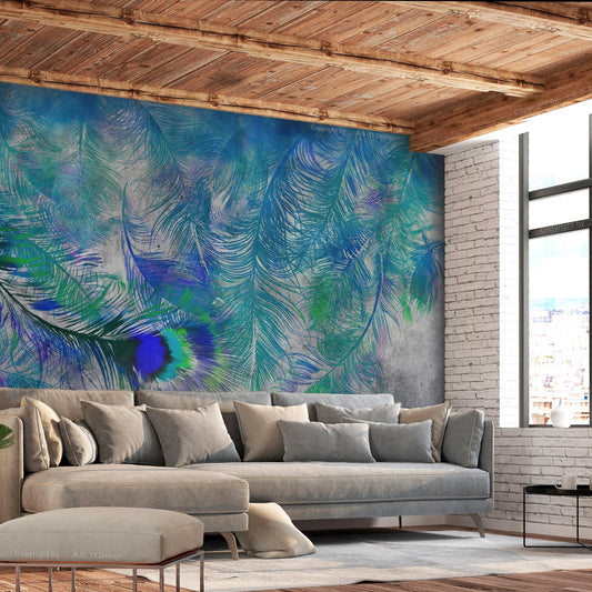 Wall Mural - Peacock Feathers