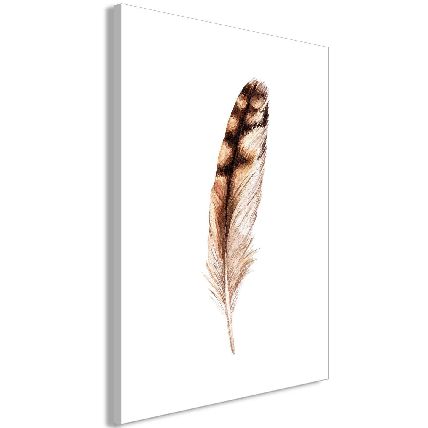 Schilderij - Magic Feather (1 Part) Vertical