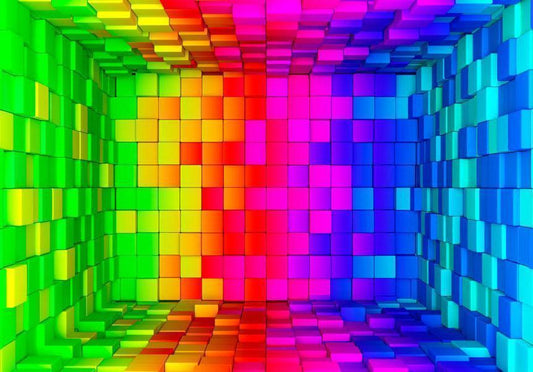 Wall Mural - Rainbow Cube