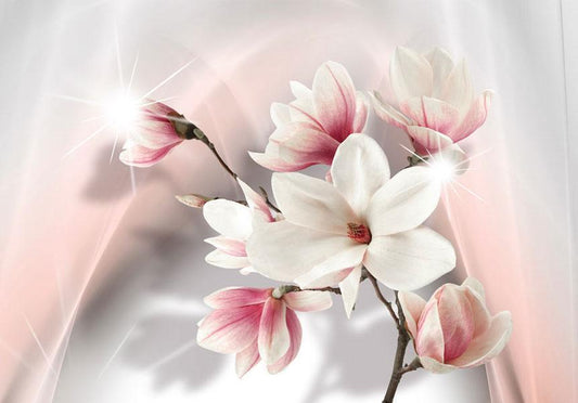Fotobehang - White magnolias