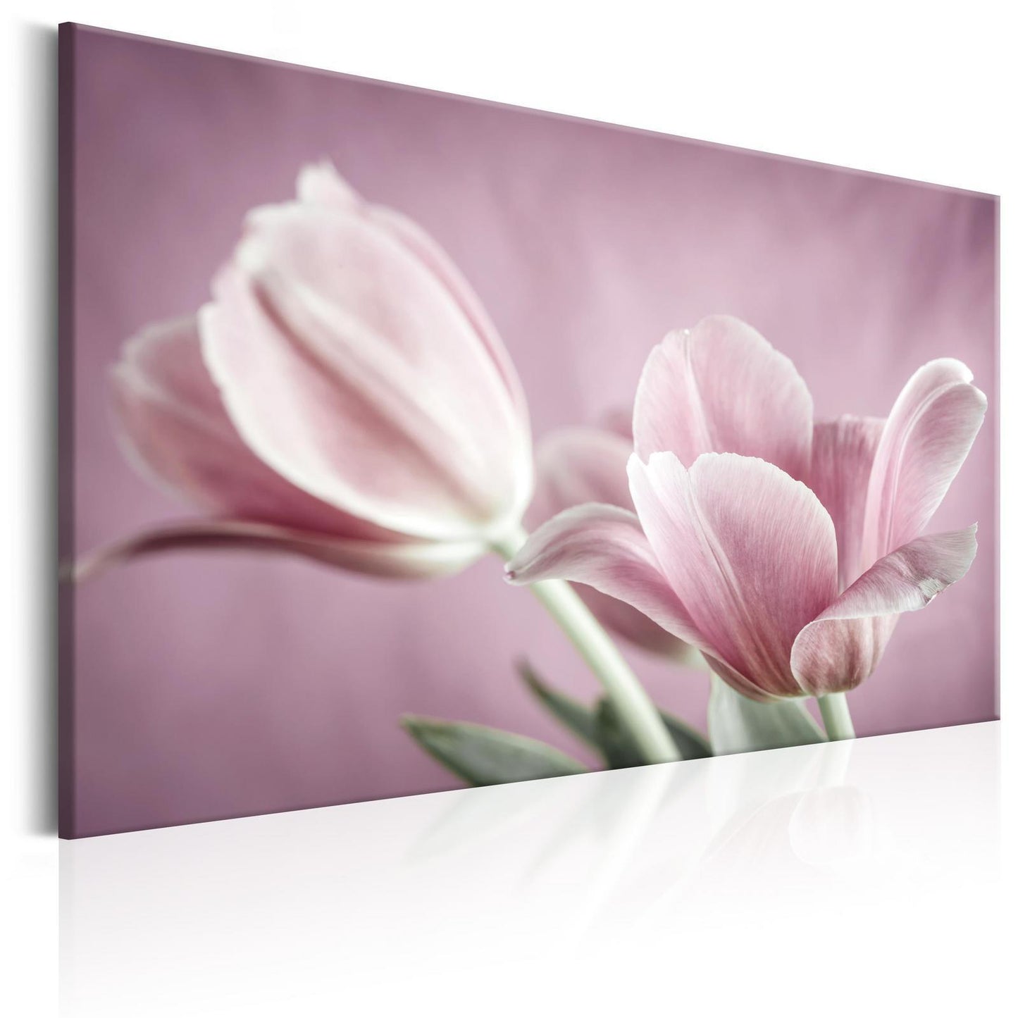 Schilderij - Romantic Tulips