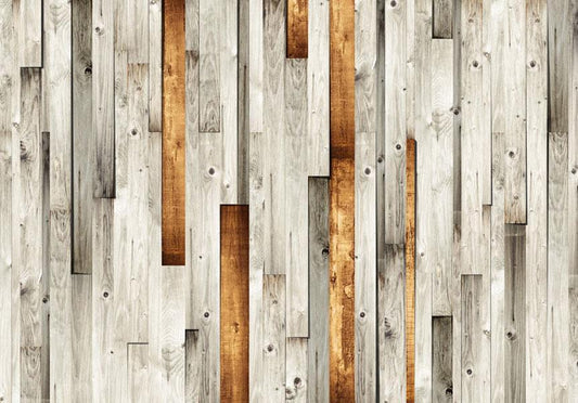 Fotobehang - Wooden theme