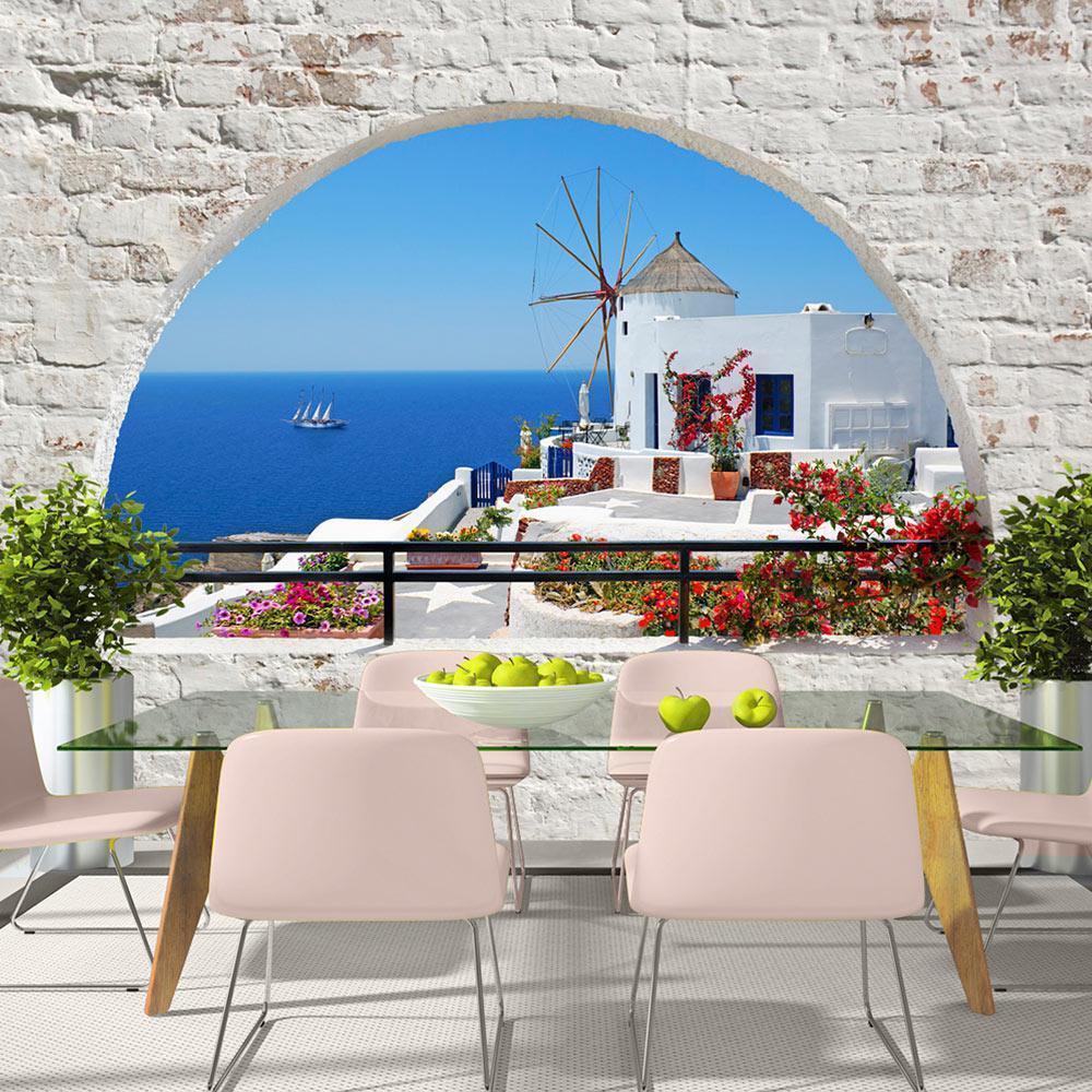 Photo Wallpaper - Summer in Santorini