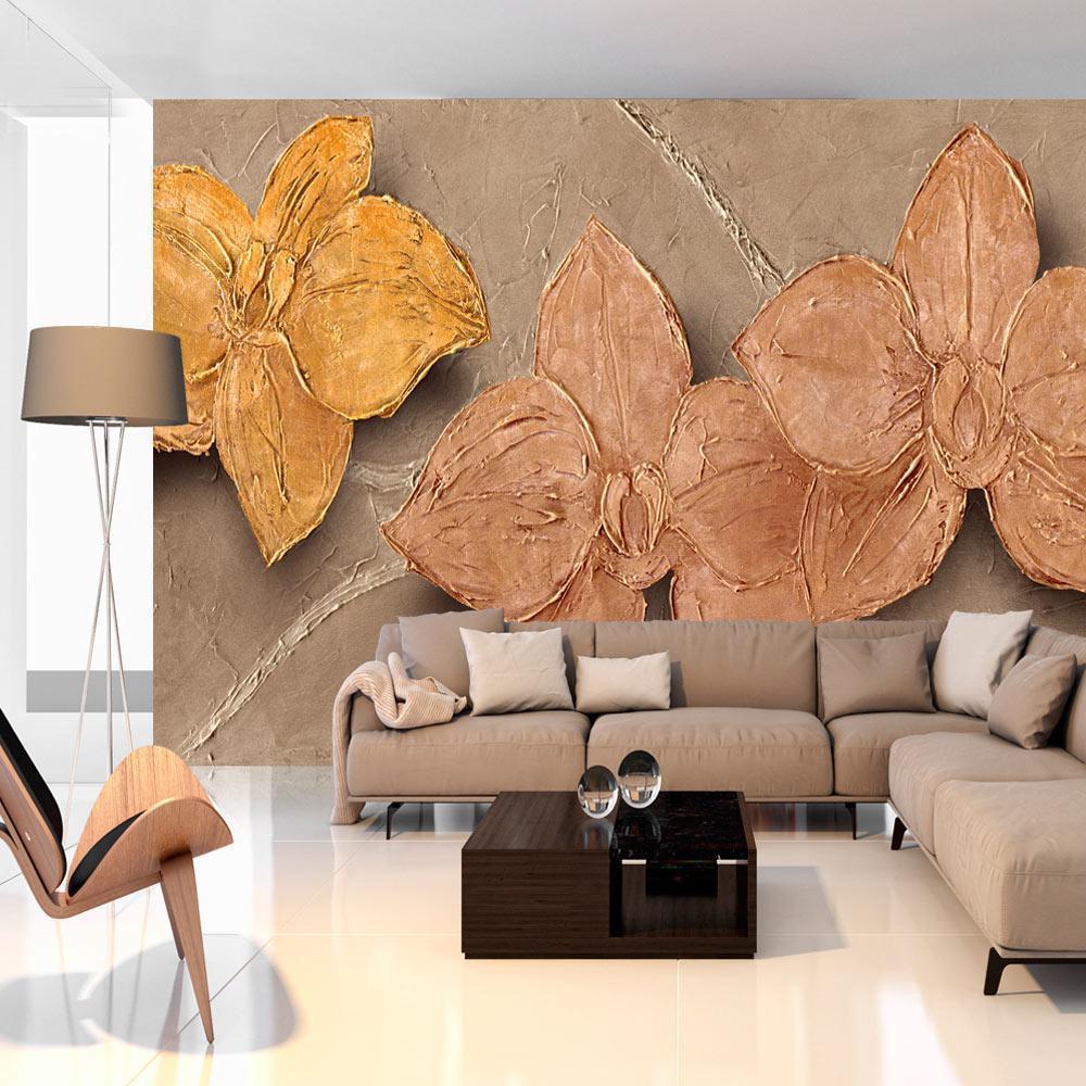 Wall Mural - Painted Orchids