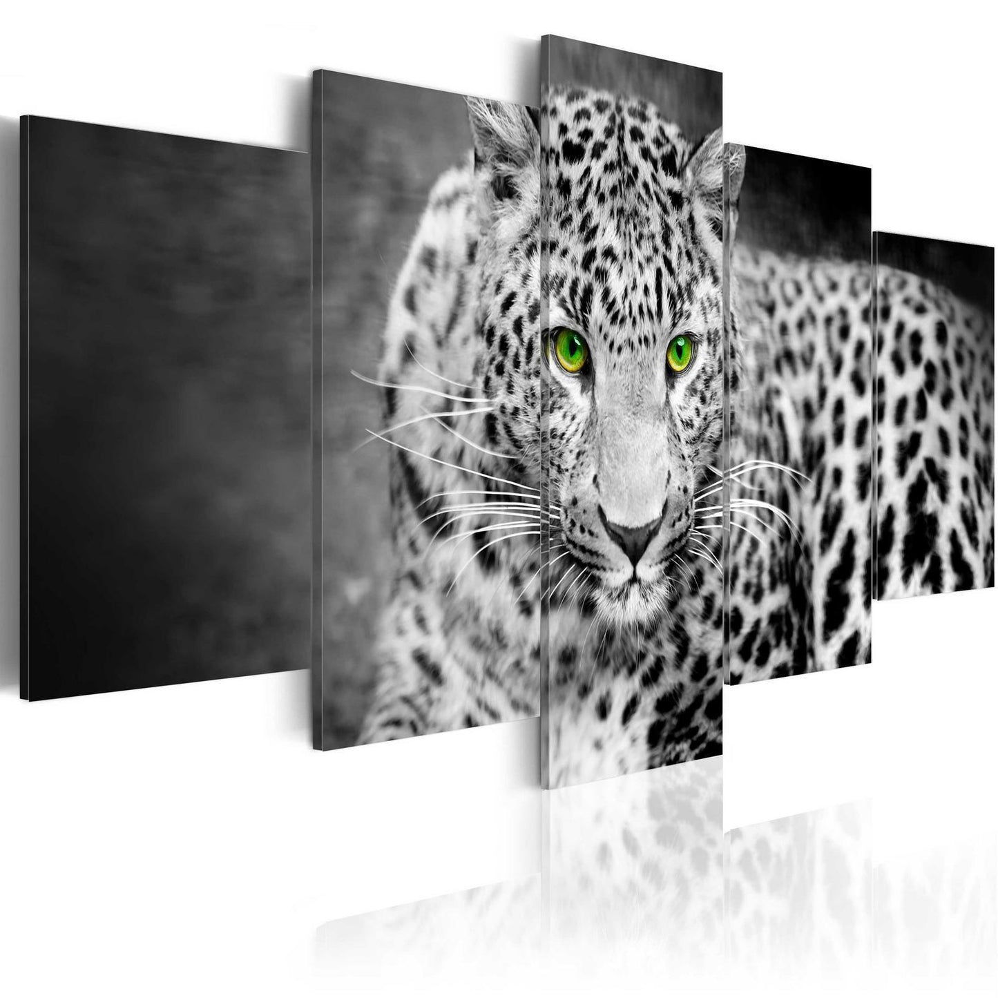 Painting - Leopard - black&amp;white