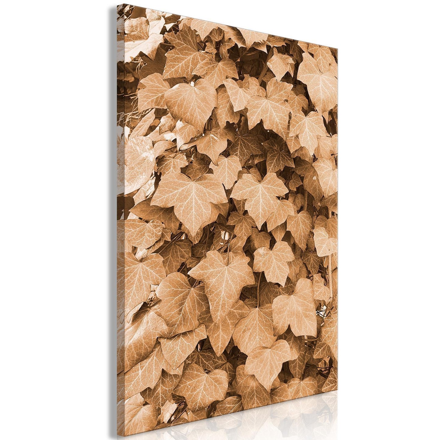 Painting - Autumn Ivy (1 Part) Vertical