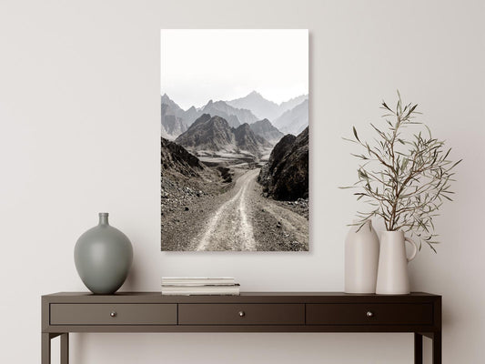 Gemälde - Trail Through the Mountains (1 Teil) Vertikal