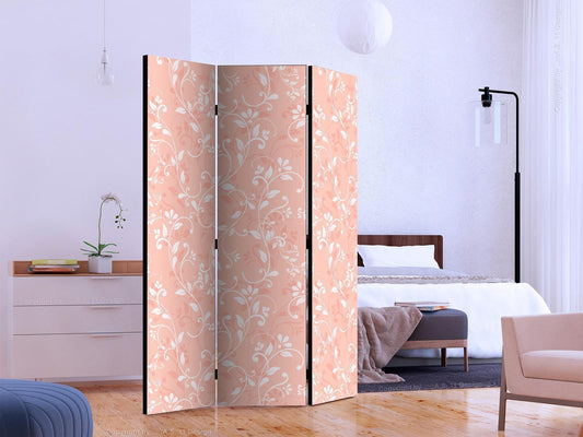 Folding Screen - Coral Arabesque [Room Dividers] 