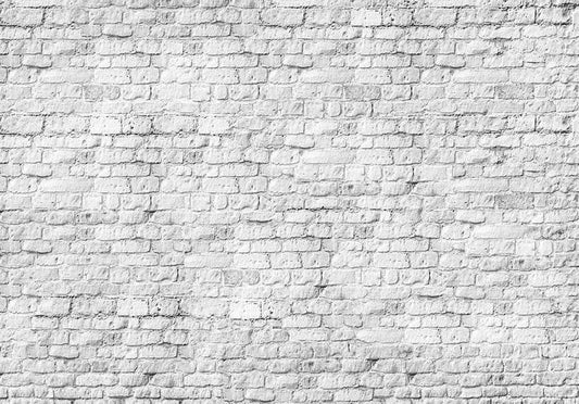 Wall Mural - White brick