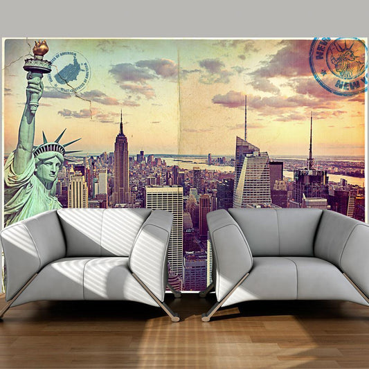 Wall Mural - Postcard from New York