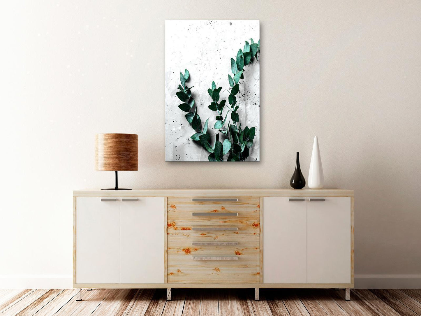 Painting - Eucalyptus Scent (1 Part) Vertical