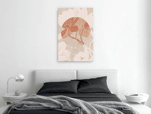 Painting - Stylish Magnolia (1 Part) Vertical