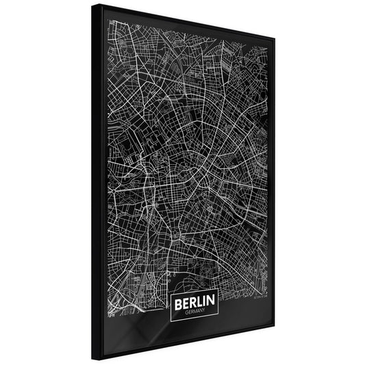 Stadtplan: Berlin (dunkel)