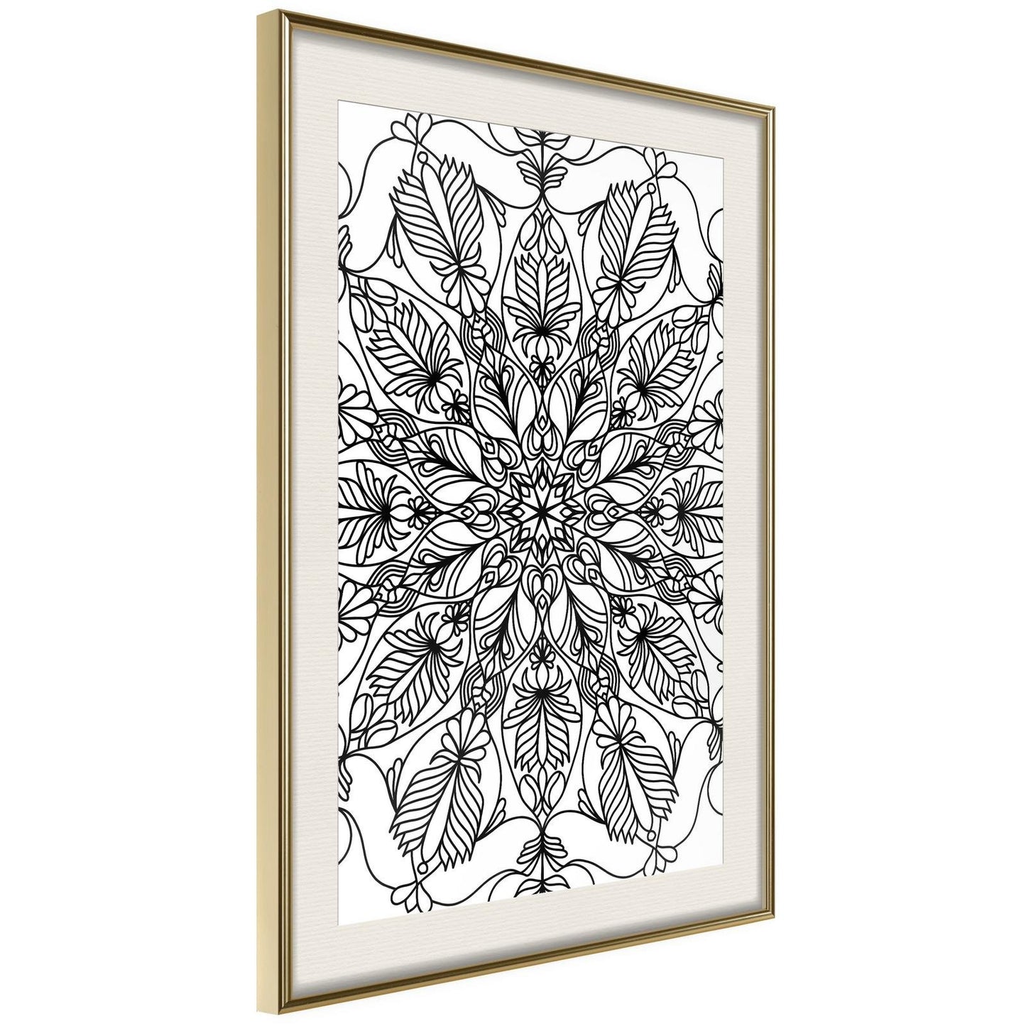 Color Your Own Mandala I
