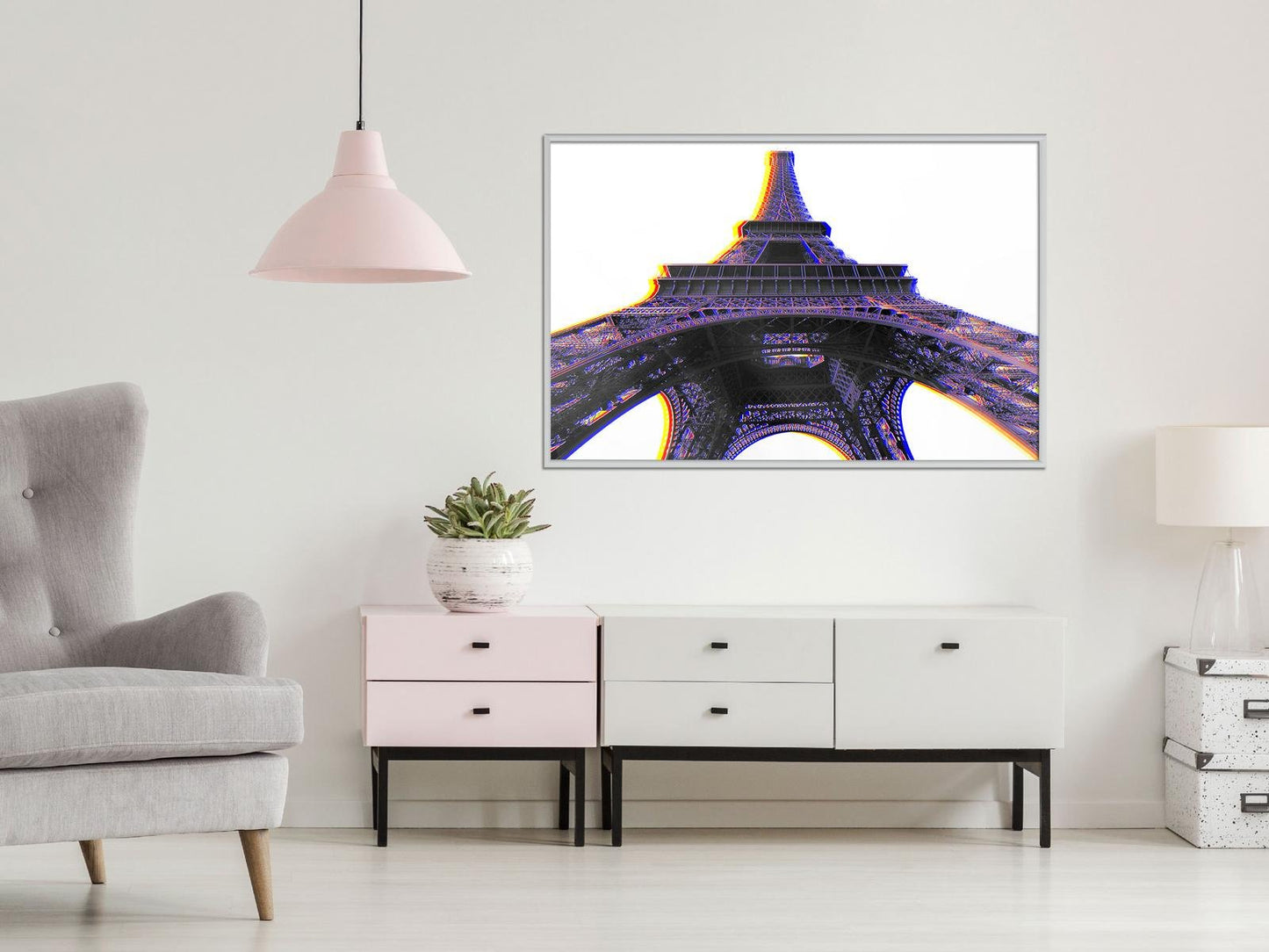 Symbol von Paris (Lila)