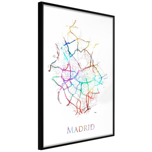 Stadtplan: Madrid (Farbe)